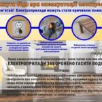 Порушення правил користування електроприладами може спричинити пожежу