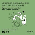 Поговоріть про своє ментальне здоров’я із сімейним лікарем